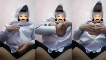 Bokep Jilbab SMA Pap Toket Gede Viral Indo poster