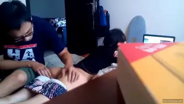 Lagi rebahan langsung digas abang sampai basah poster